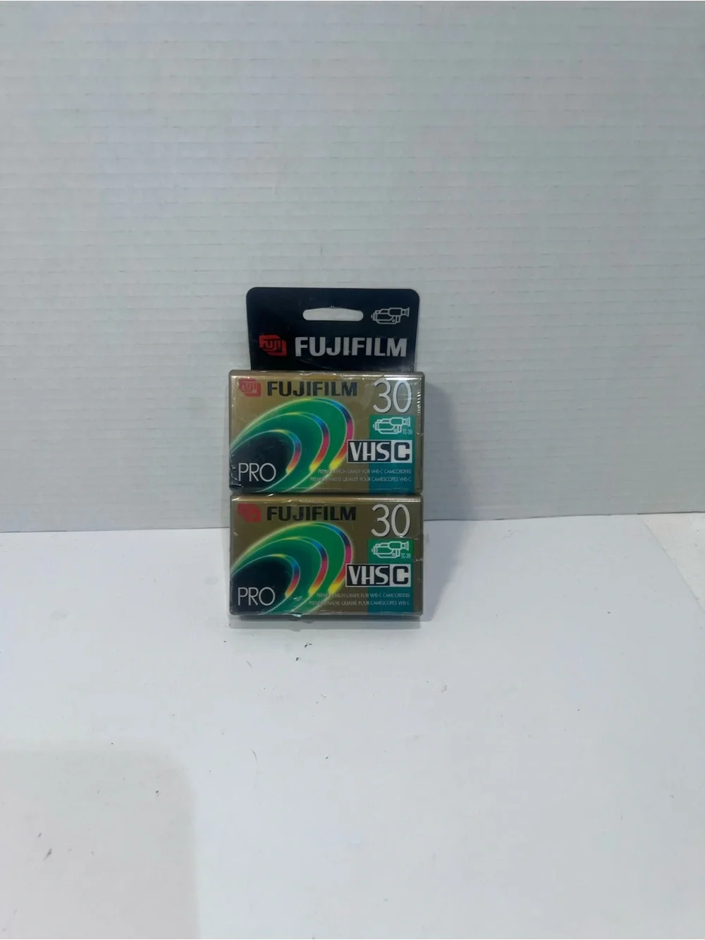 Fujifilm Pro VHS-C Twin Pack - Black, Gold